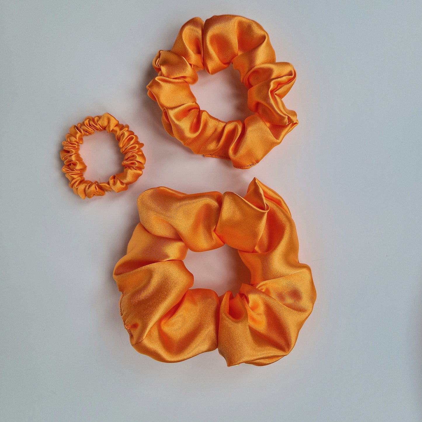 Hair Scrunchies - Orange