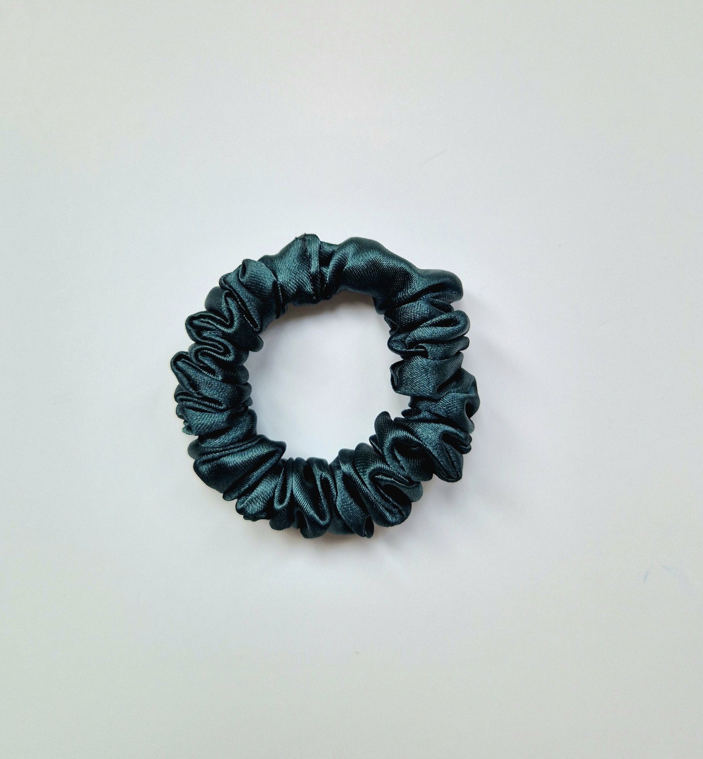 Hair Scrunchies - Bottle green