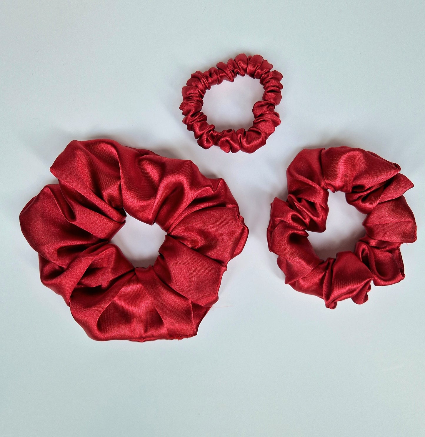 Hair Scrunchies - Red