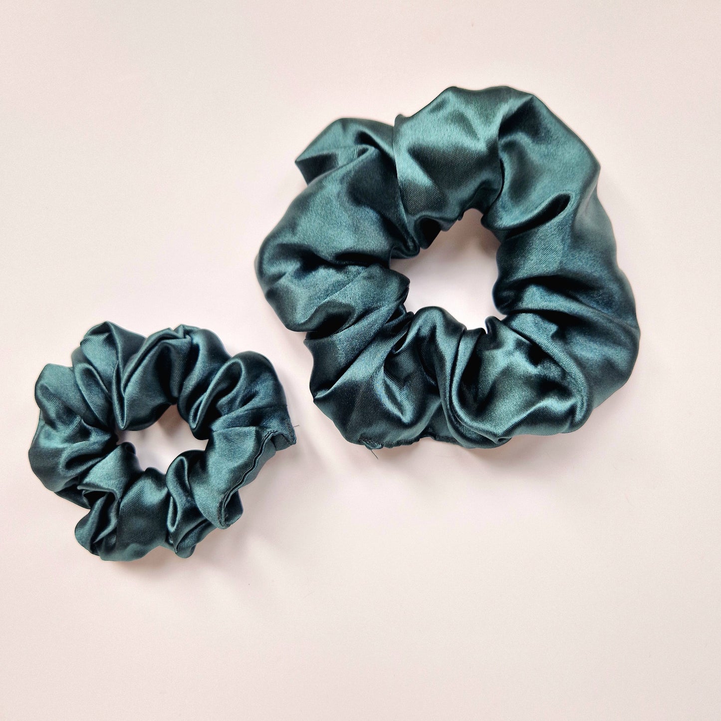 Hair Scrunchies - Bottle green