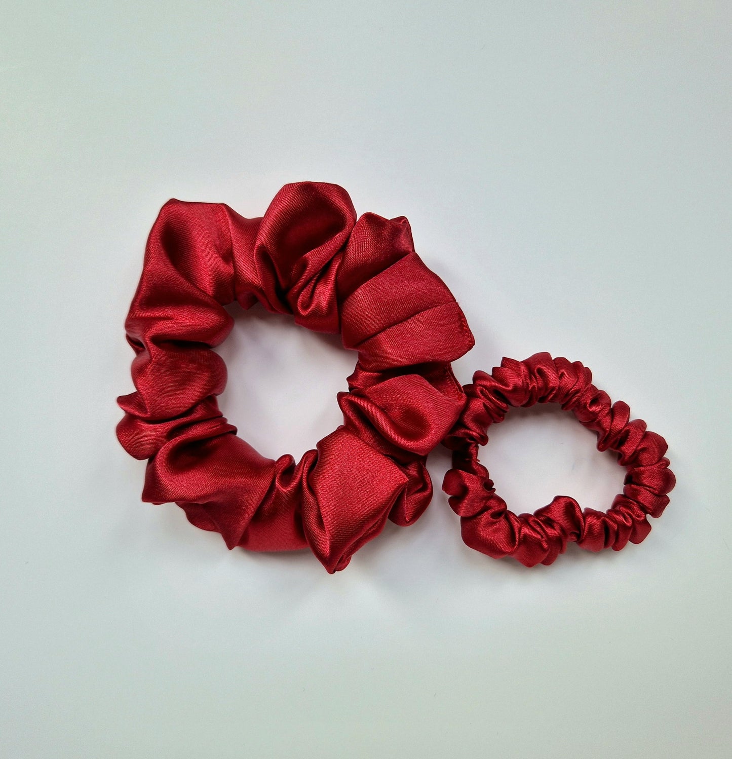 Hair Scrunchies - Red